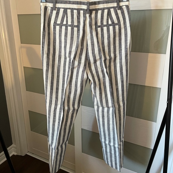 JCREW Striped linen pant - Picture 3 of 4